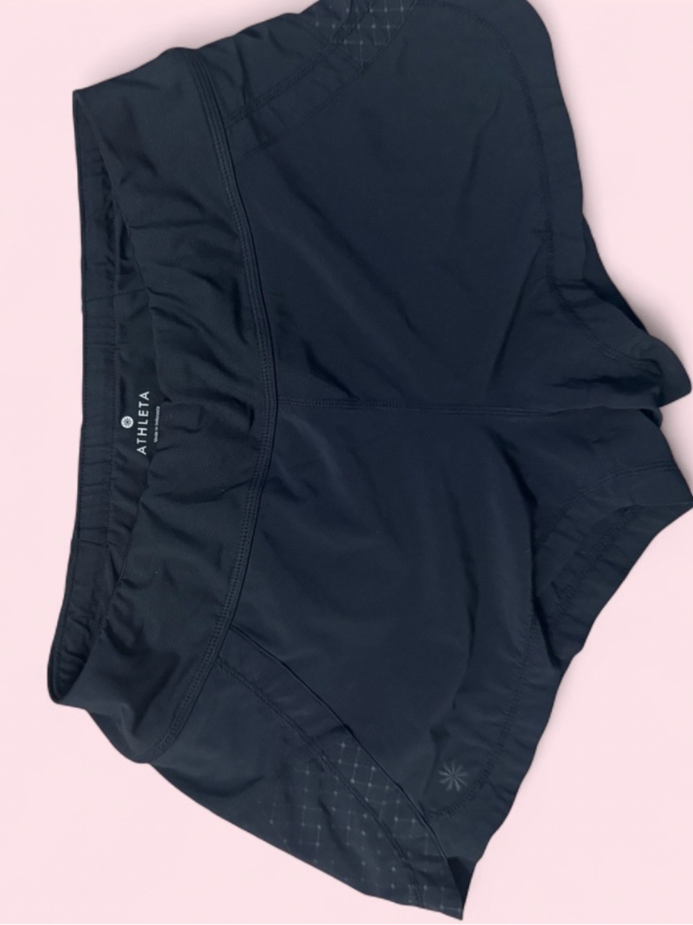 Athleta Black Athletic Running Shorts
